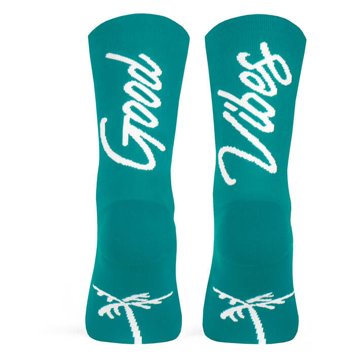 Paire de chaussettes cycliste Pacific & Co. Good Vibes Lake Socks