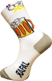 Paar Rafa'L Classico Radsocken – Binouze White