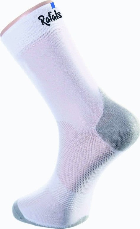 Paire de chaussettes cycliste Rafa'L Classico - White 2.0