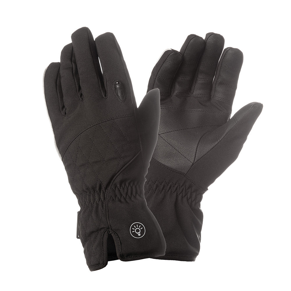 Paire de gants lumineux Tucano Urbano Lux Lady
