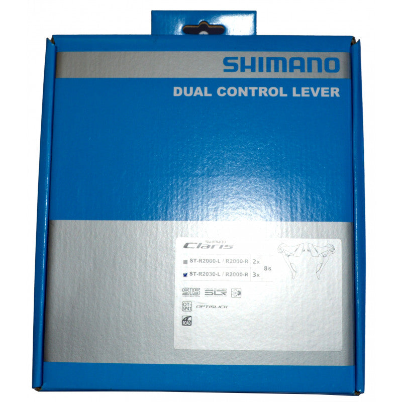 Paire de manettes Shimano Claris ST-R2000 3 x 8 vitesses