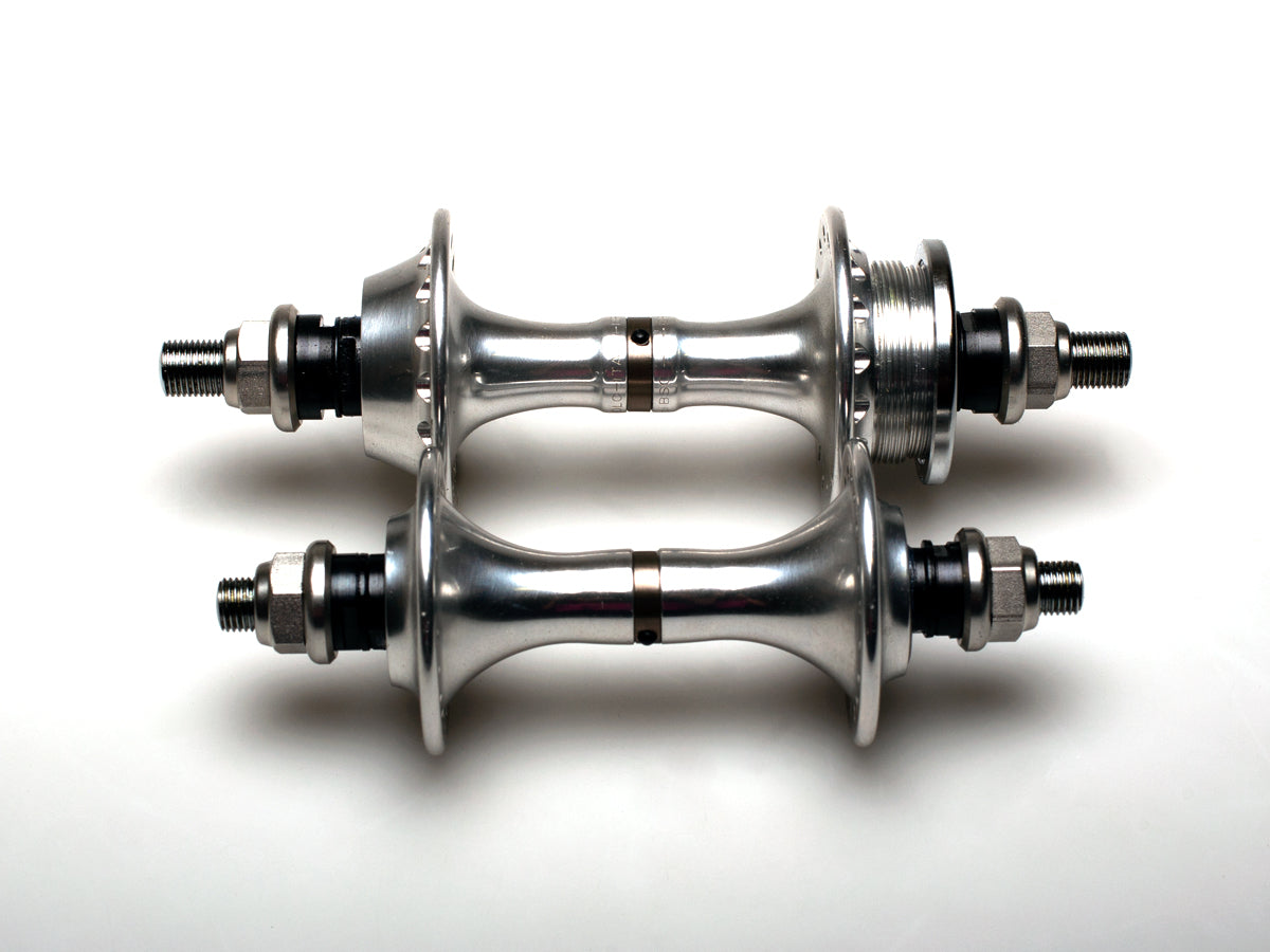 Paire de moyeux piste Campagnolo Record Pista