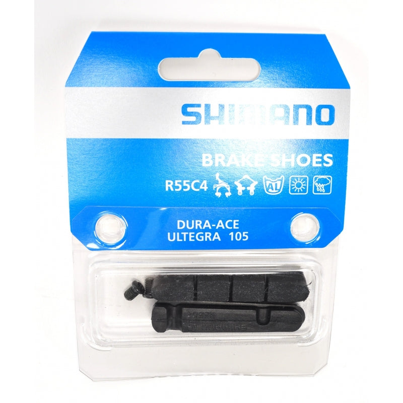 Paire de patins Shimano R55C4 pour jantes aluminium