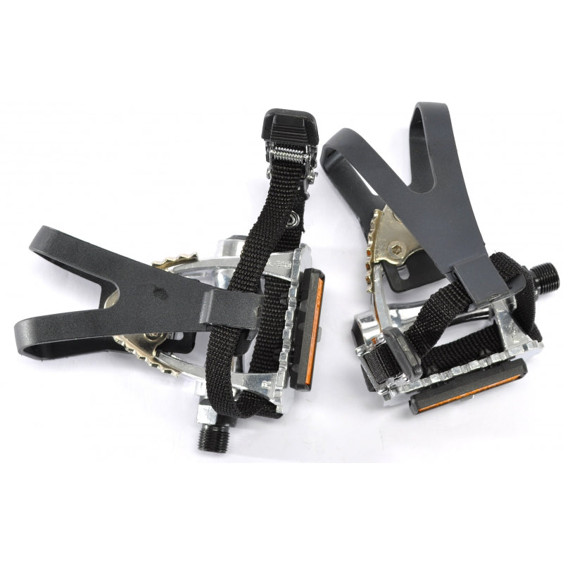 Paire de pédales route PNA avec cage et sangles