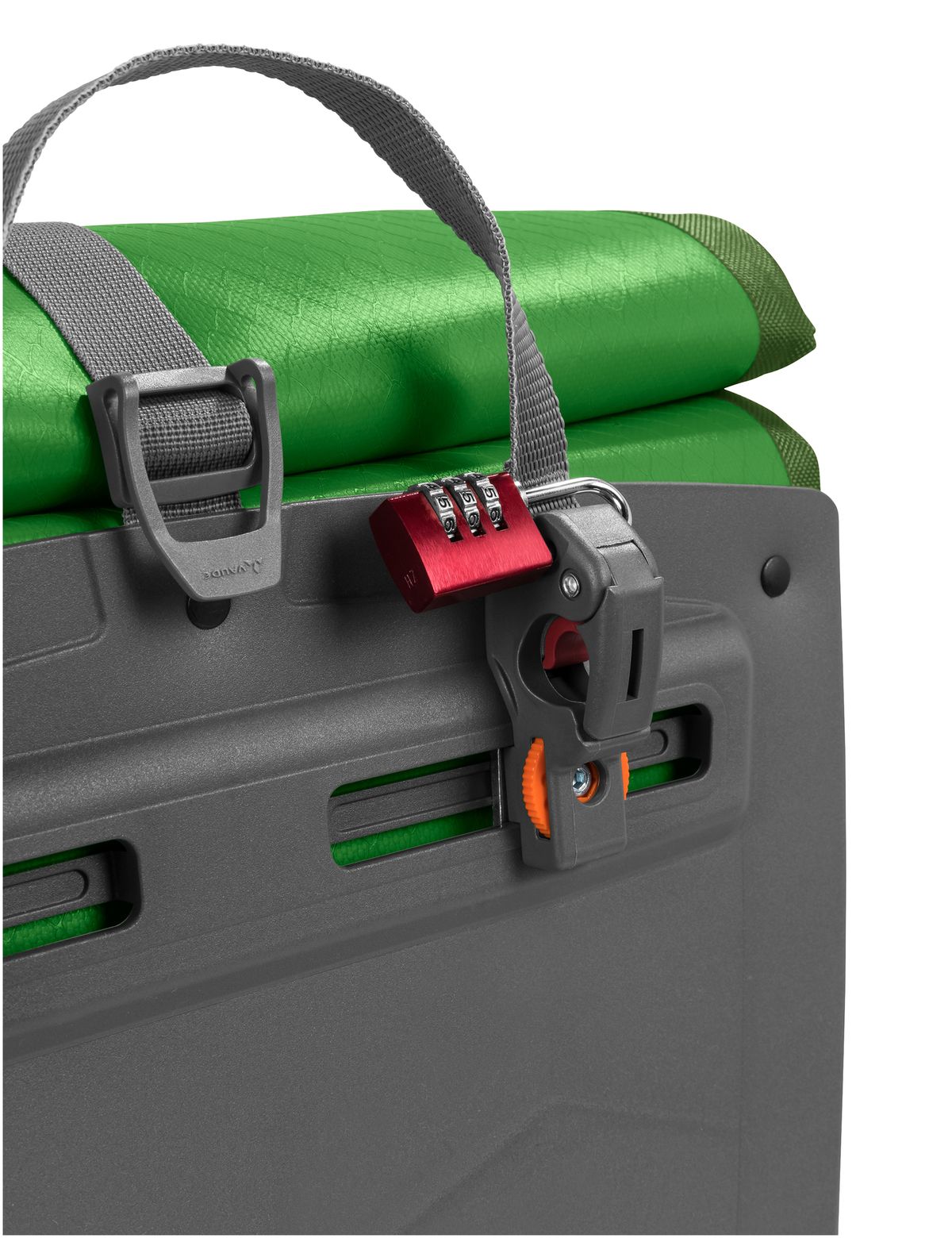 Par de bolsas traseras para bicicleta Vaude Aqua Back Color