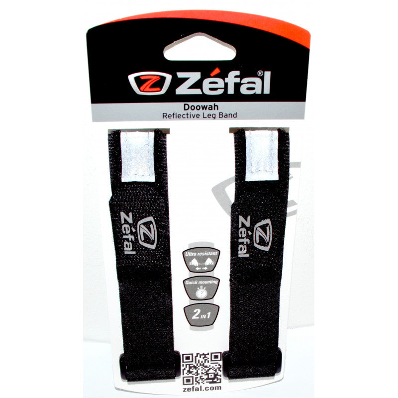 Paire de serre-pantalons Zéfal réfléchissants