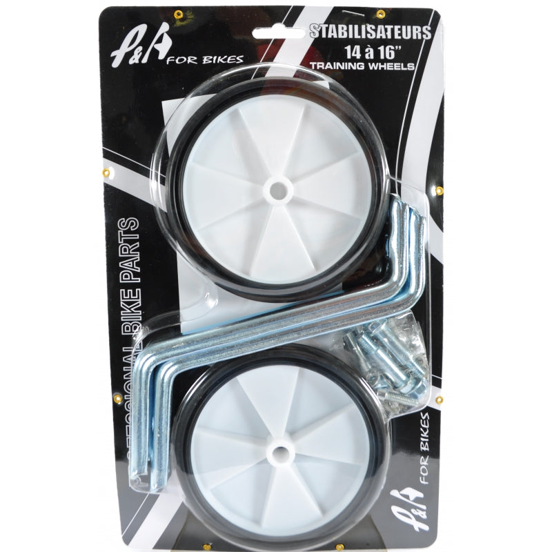 Paire de stabilisateurs pour vélo enfant 14" à 16"