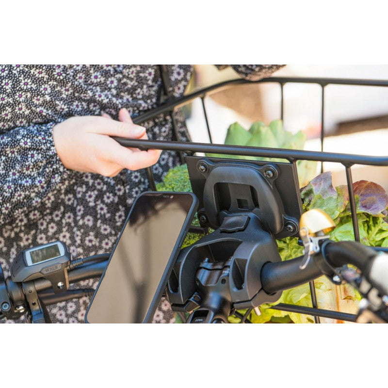 Panier avant amovible pour vélo ZEFAL classic bois et aluminium