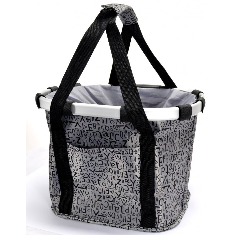 Cestino frontale in tessuto estraibile PNA Grigio/Nero