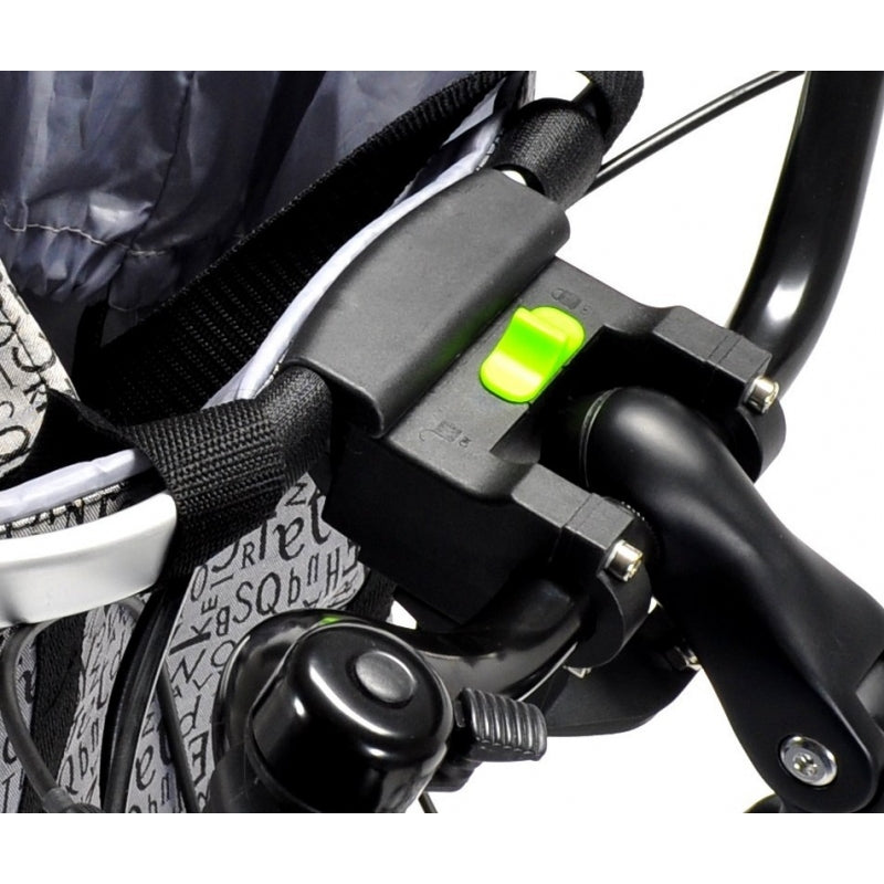 Cestino frontale in tessuto estraibile PNA Grigio/Nero