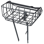 Basil Portland front basket black