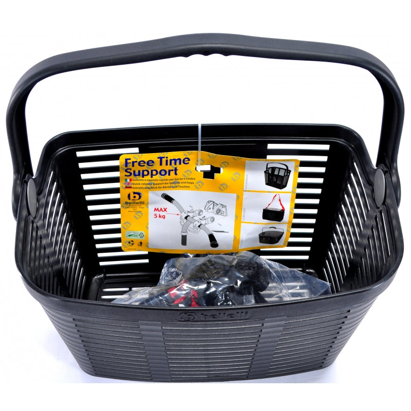 Panier avant Bellelli Plaza à fixation sur guidon