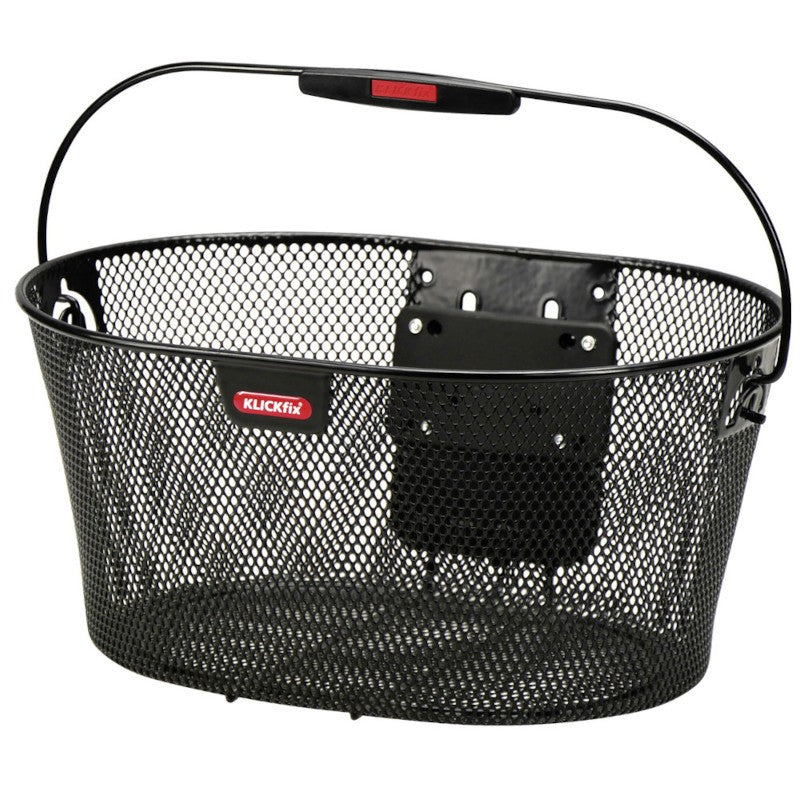 Oval Klickfix bicycle handlebar basket