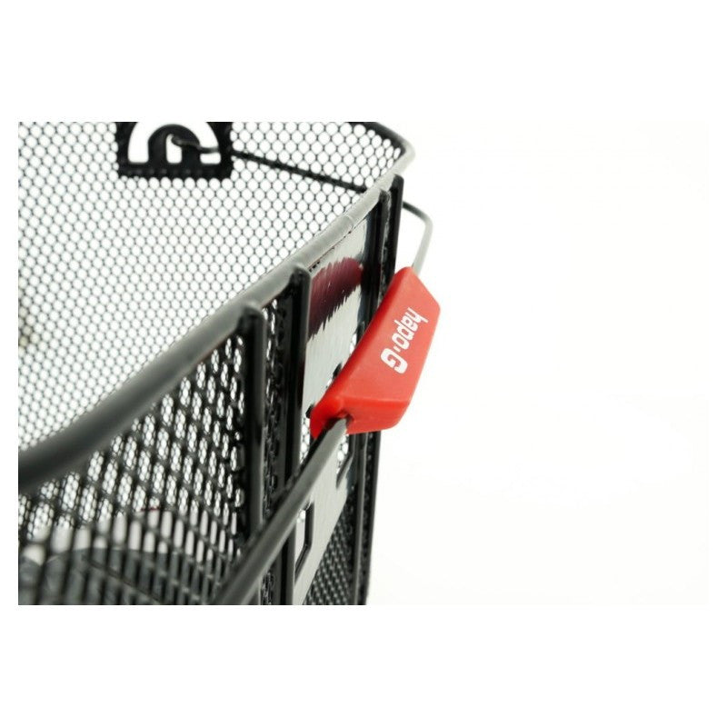 Panier HAPO-G pour vélo en acier taille XXL avec fixation MTS3 pour E-Bike