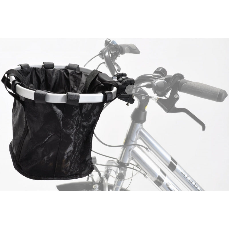 PNA removable bicycle basket in synthetic fabric