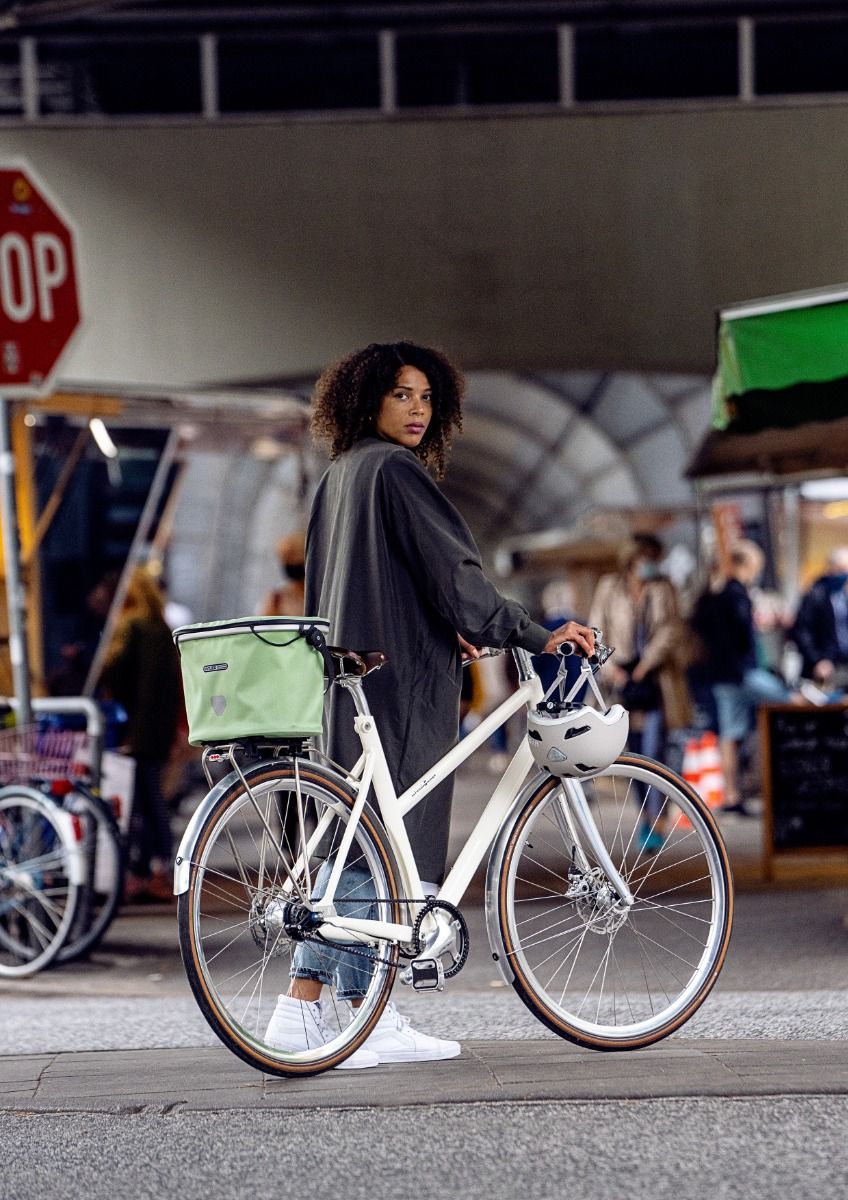 Panier vélo arrière Ortlieb Up-Town Rack City à clipser sur porte-bagages