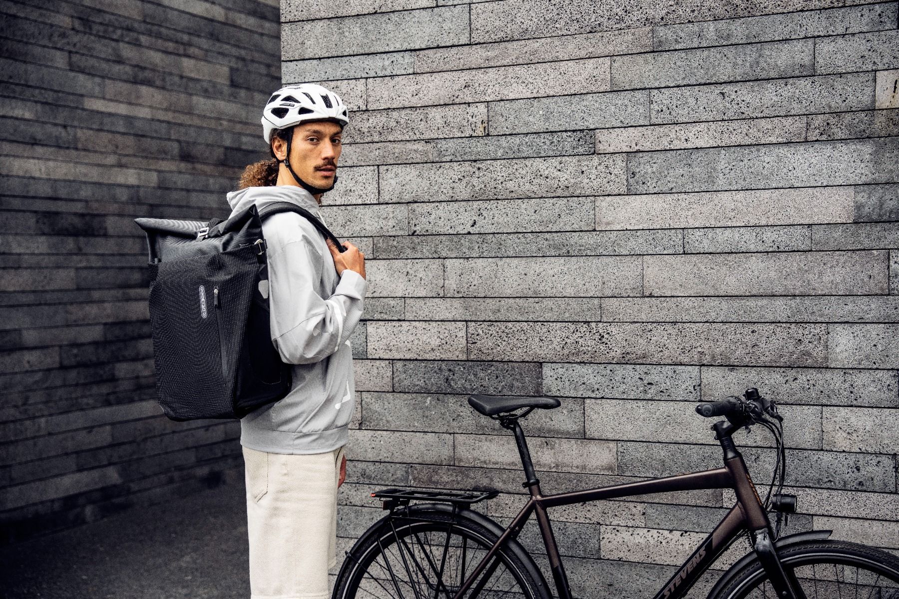 Reflective panel for Ortlieb Vario PS bag