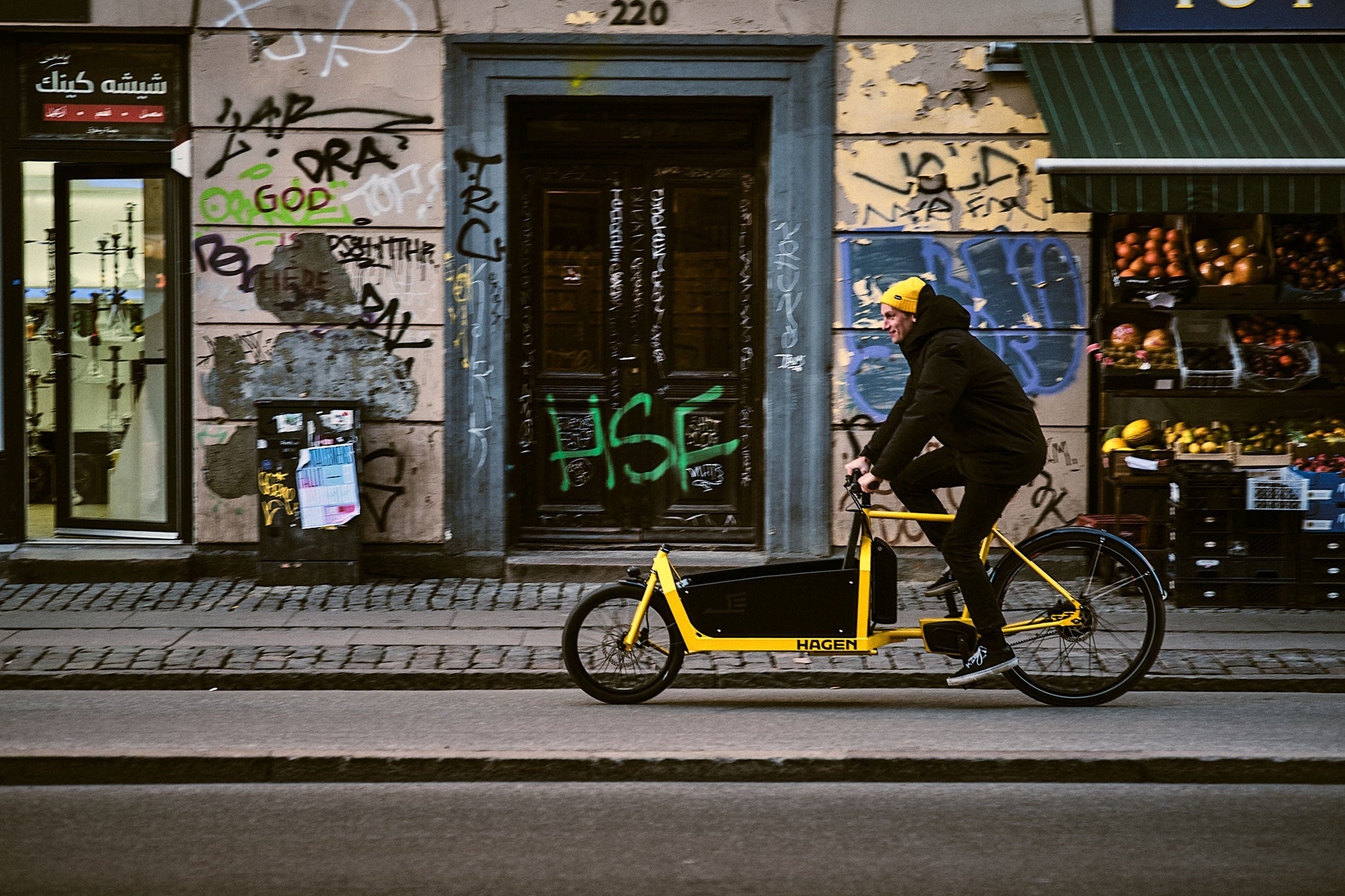 Panneaux latéraux pour vélo cargo Hagen Bikes