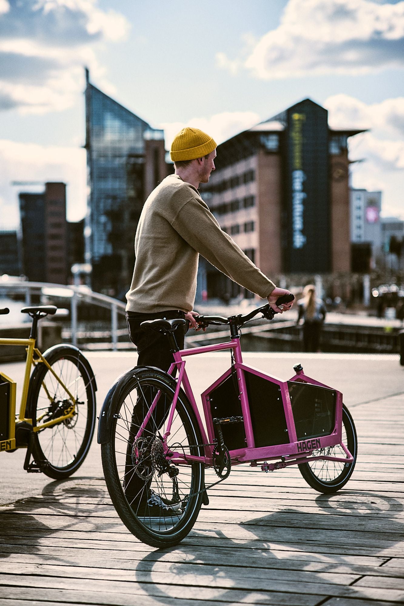 Panneaux latéraux pour vélo cargo Hagen Bikes