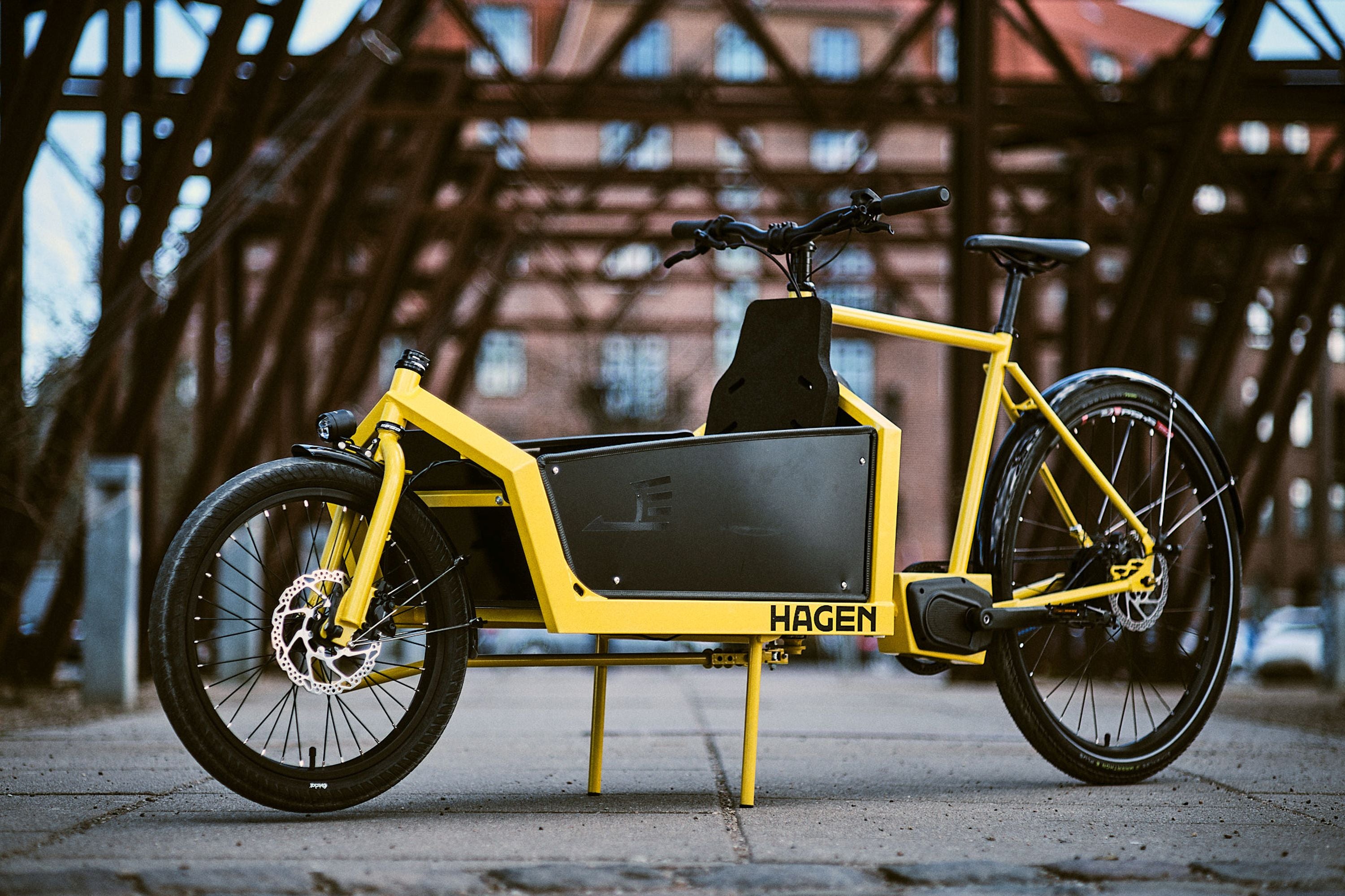 Panneaux latéraux pour vélo cargo Hagen Bikes