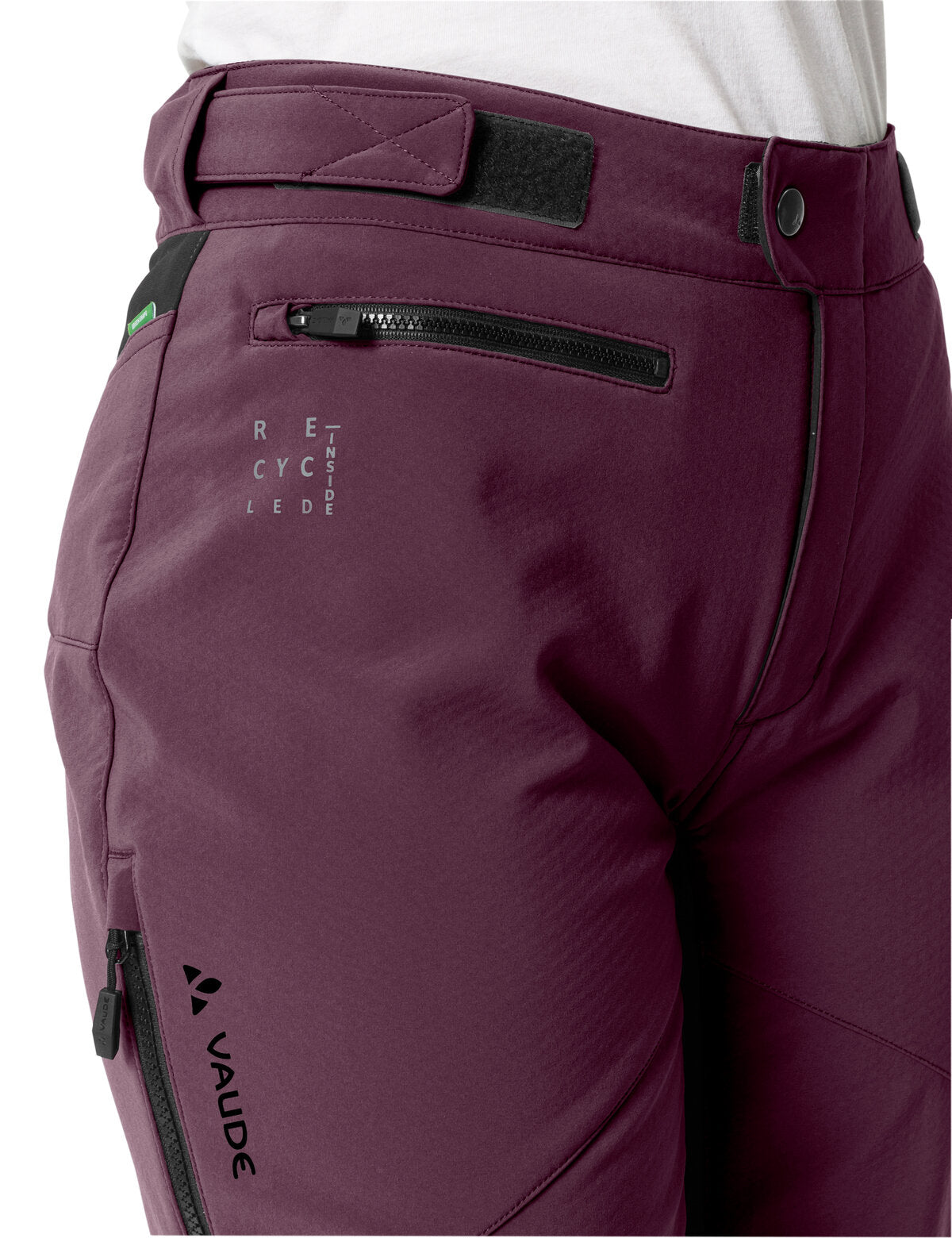Pantaloni da ciclismo da donna Softshell Qimsa II Vaude