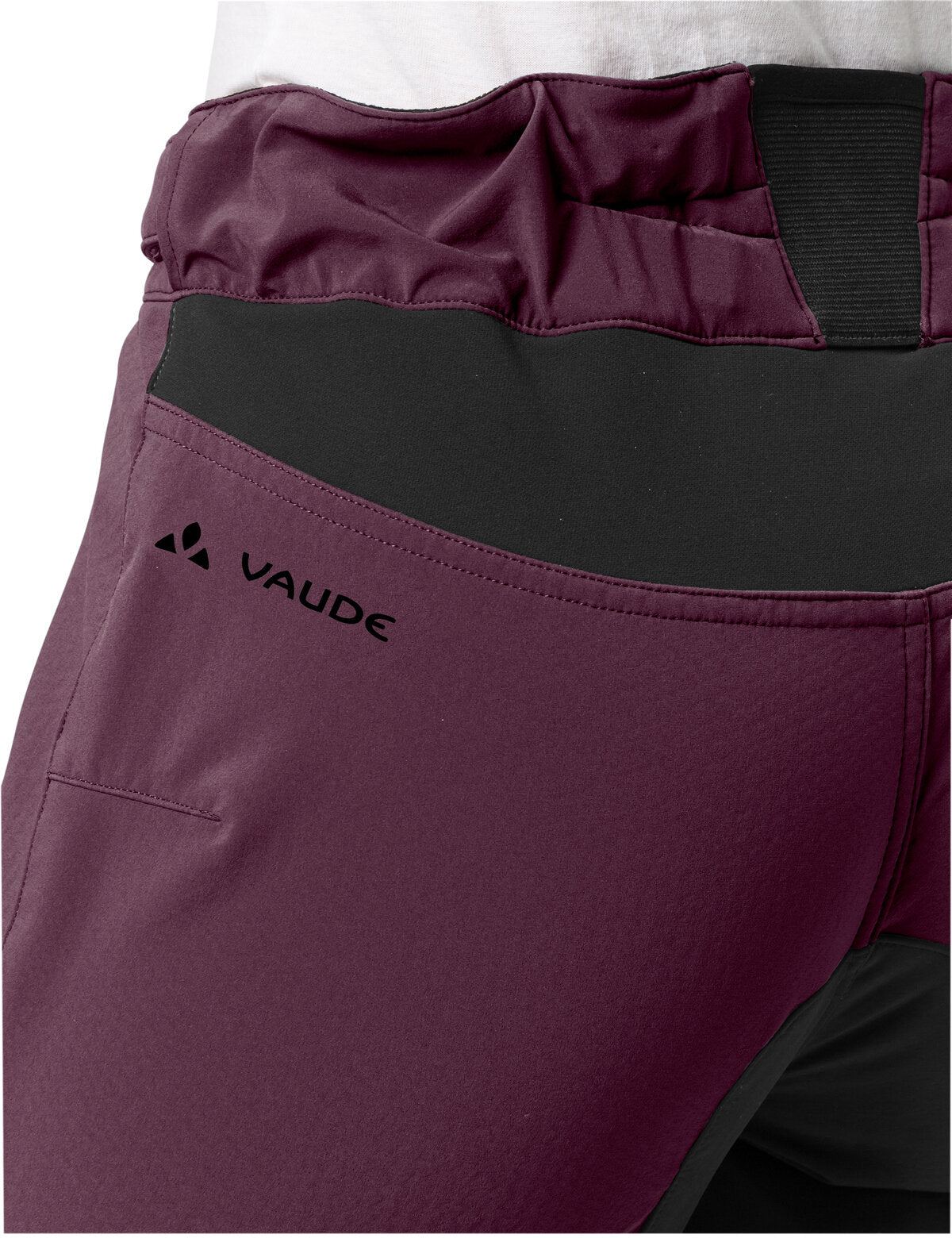Pantaloni da ciclismo da donna Softshell Qimsa II Vaude