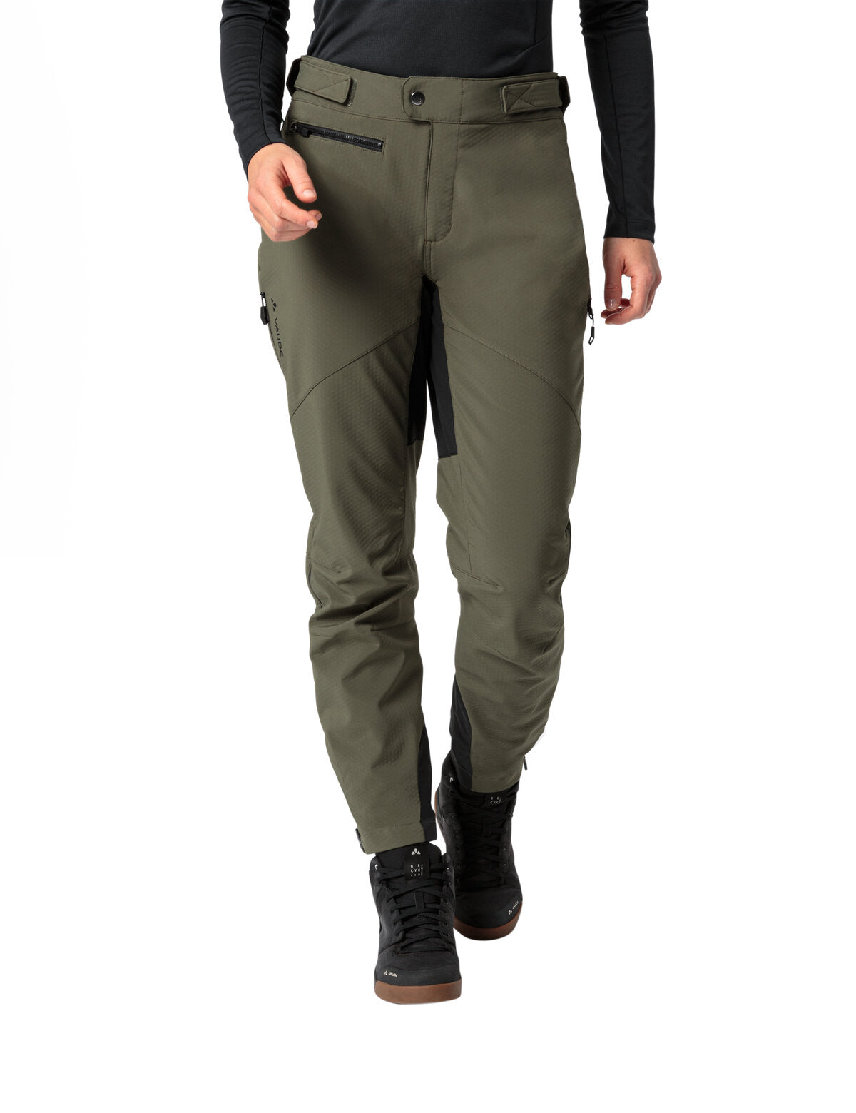 Pantaloni da ciclismo da donna Softshell Qimsa II Vaude