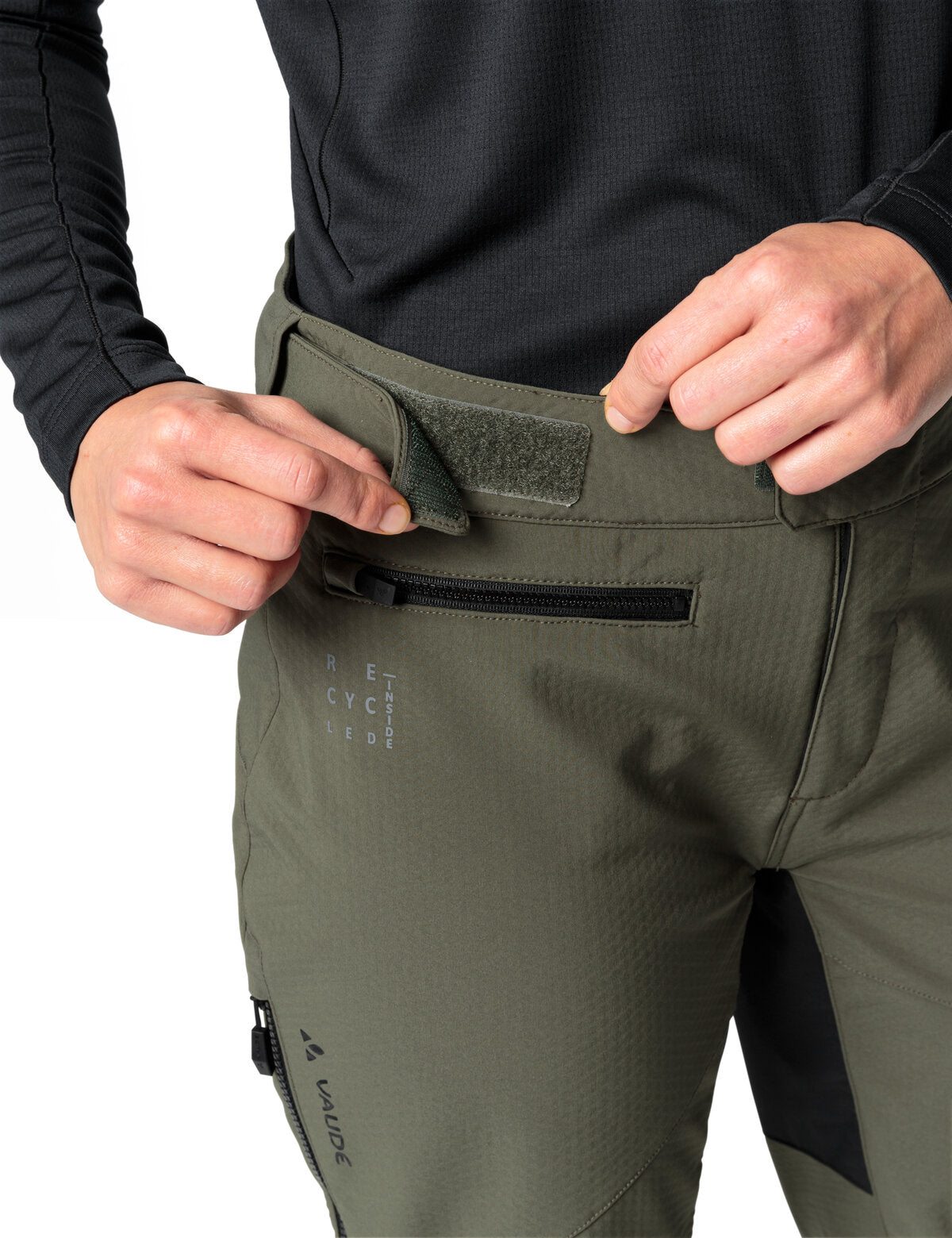 Pantaloni da ciclismo da donna Softshell Qimsa II Vaude