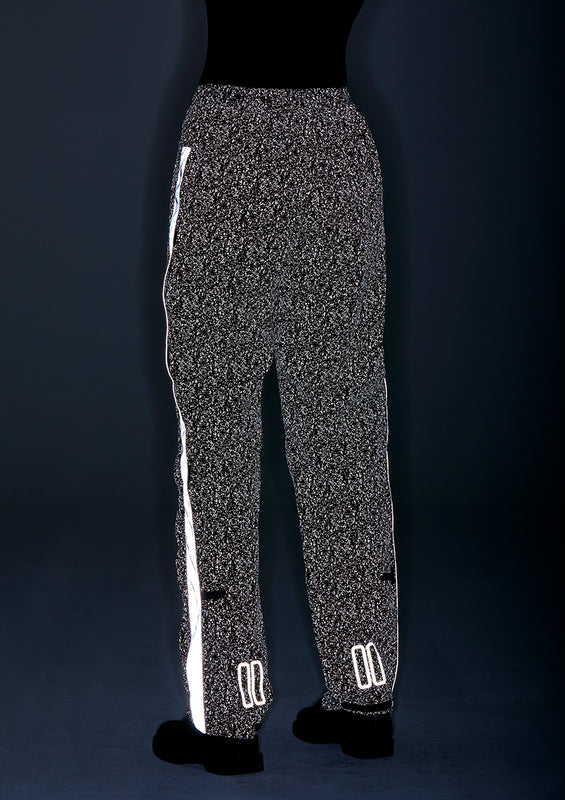 Pantalon de pluie vélo femme Basil Skane HiVis