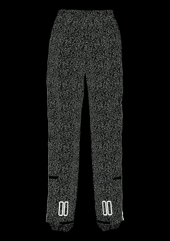 Pantalon de pluie vélo femme Basil Skane HiVis