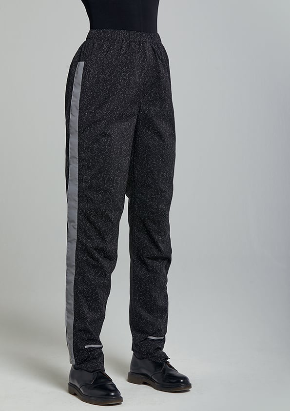 Pantalon de pluie vélo femme Basil Skane HiVis