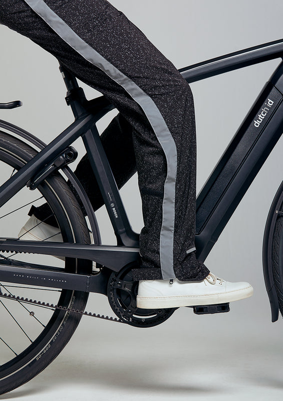 Pantalones impermeables de ciclismo para hombre Basil Skane HiVis