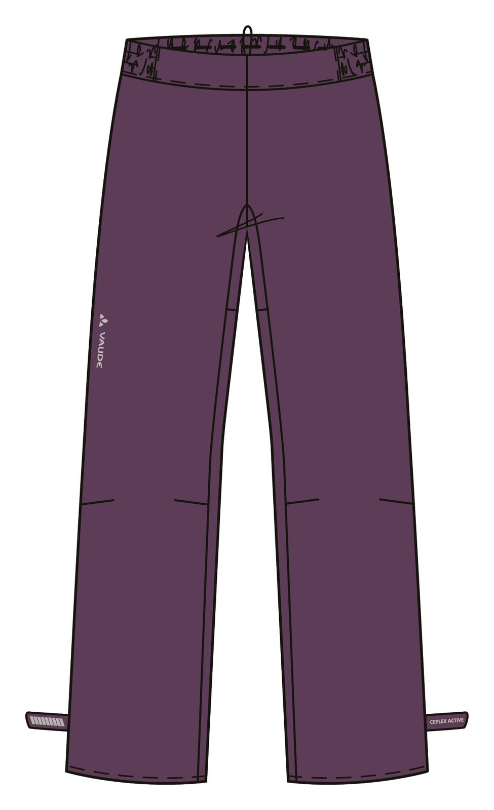 Pantaloni da ciclismo da donna Vaude Drop II