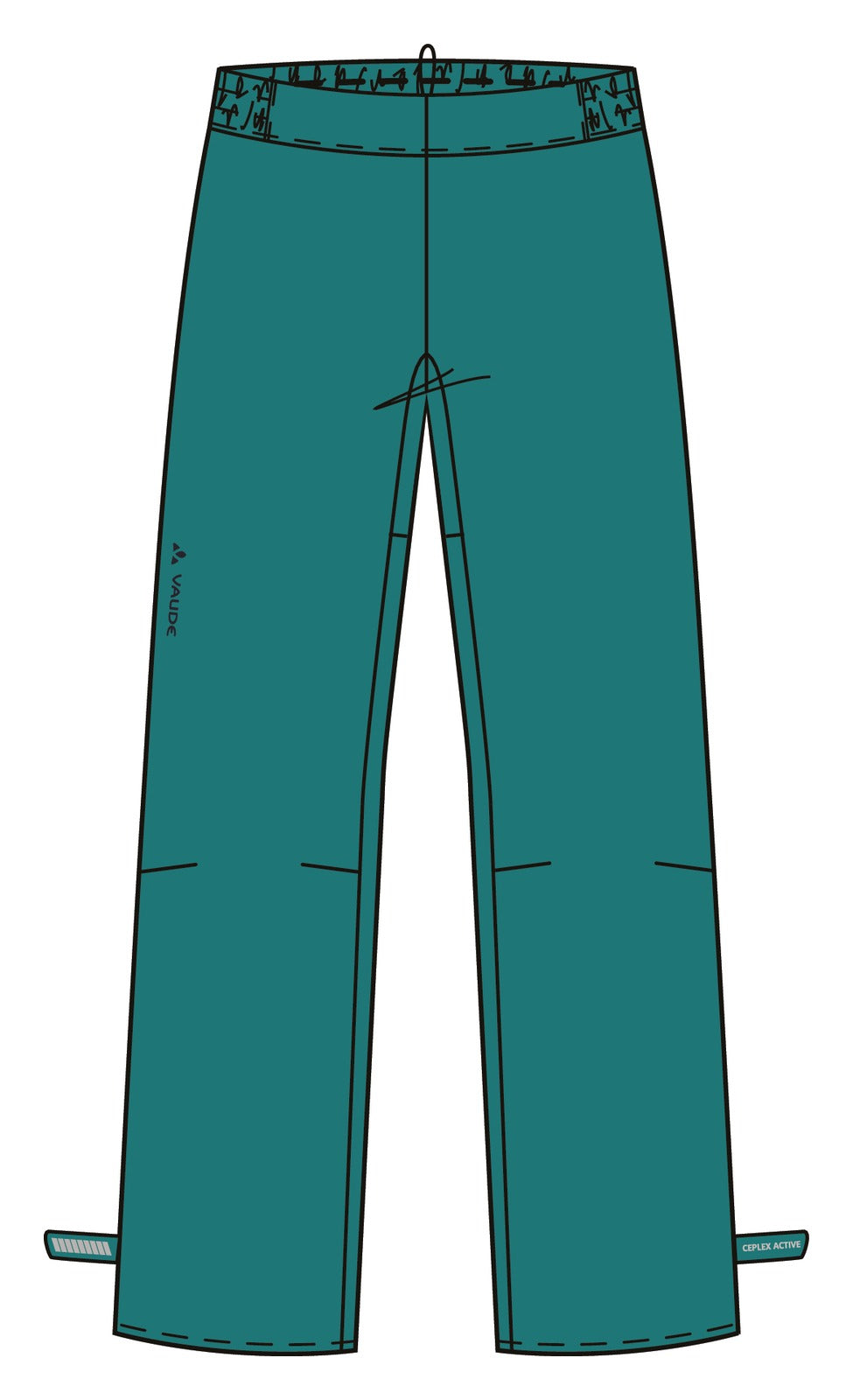 Pantaloni da ciclismo da donna Vaude Drop II