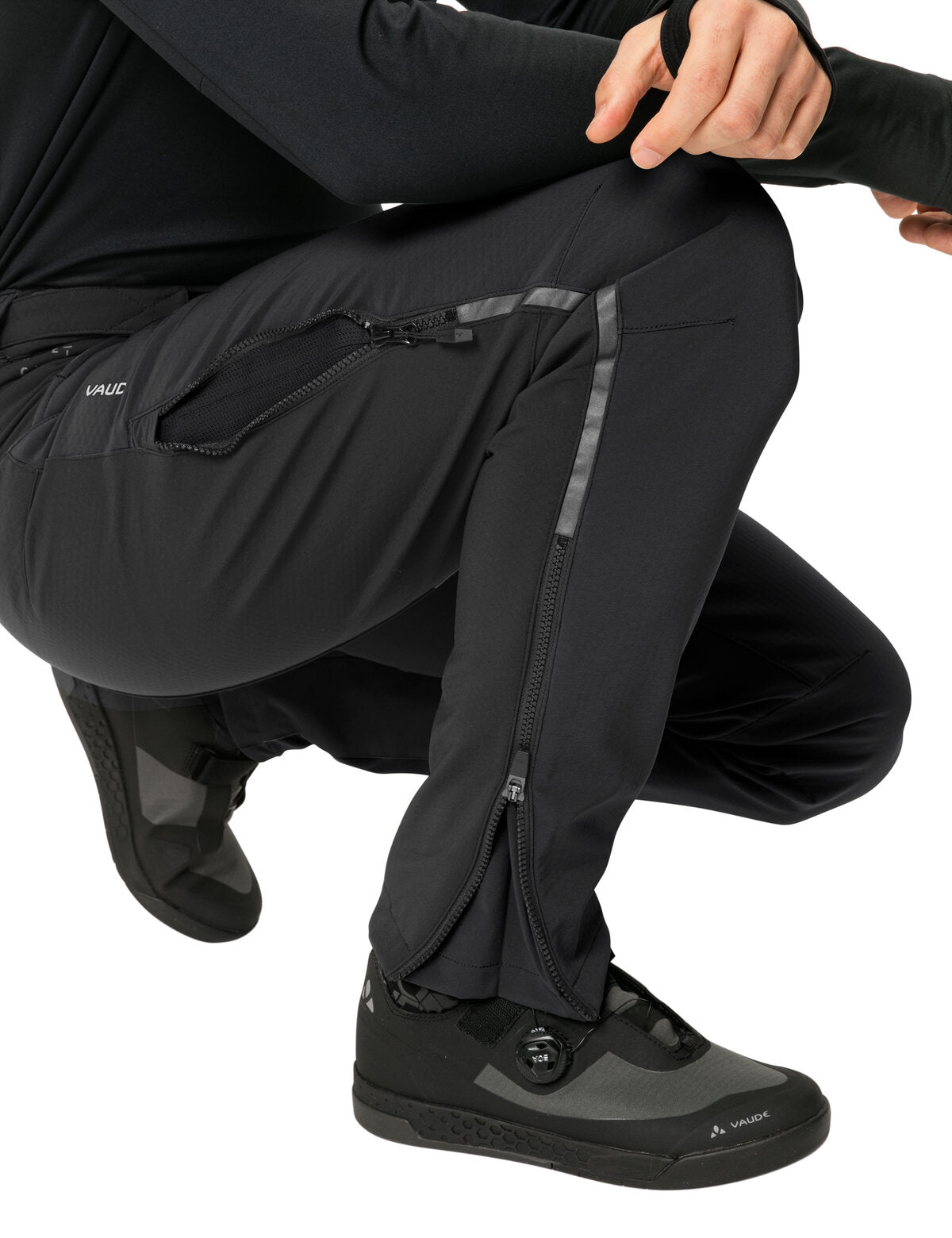 Pantaloni da ciclismo da uomo Softshell Qimsa II Vaude