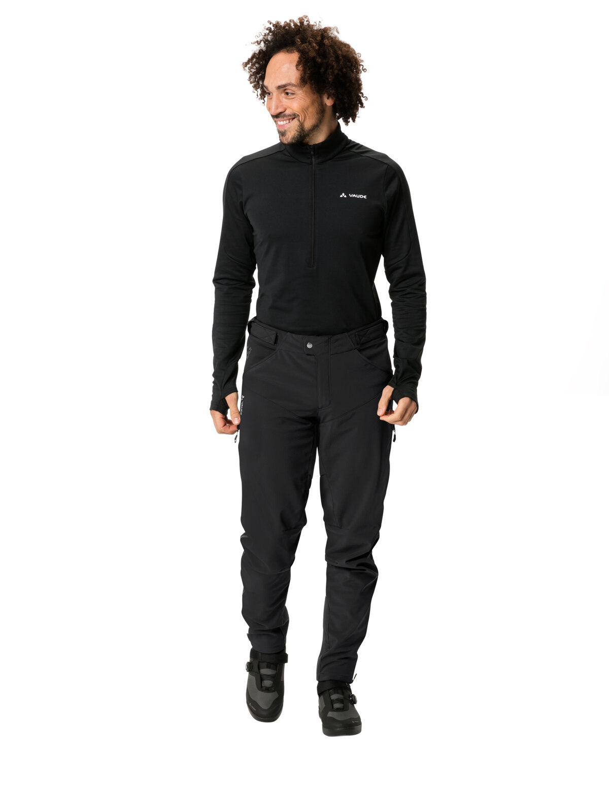 Pantaloni da ciclismo da uomo Softshell Qimsa II Vaude