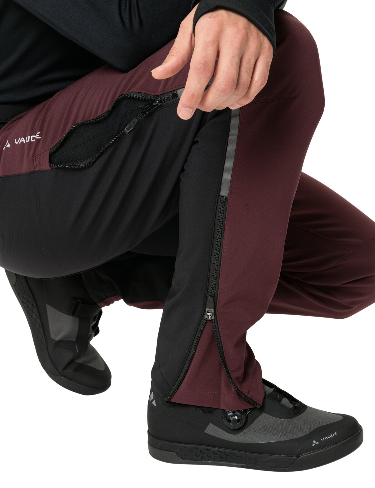 Pantaloni da ciclismo da uomo Softshell Qimsa II Vaude