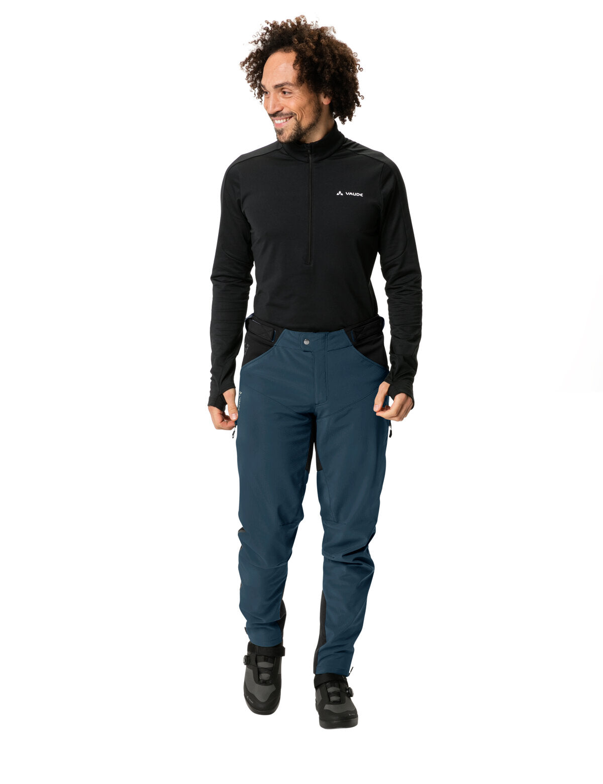 Pantaloni da ciclismo da uomo Softshell Qimsa II Vaude