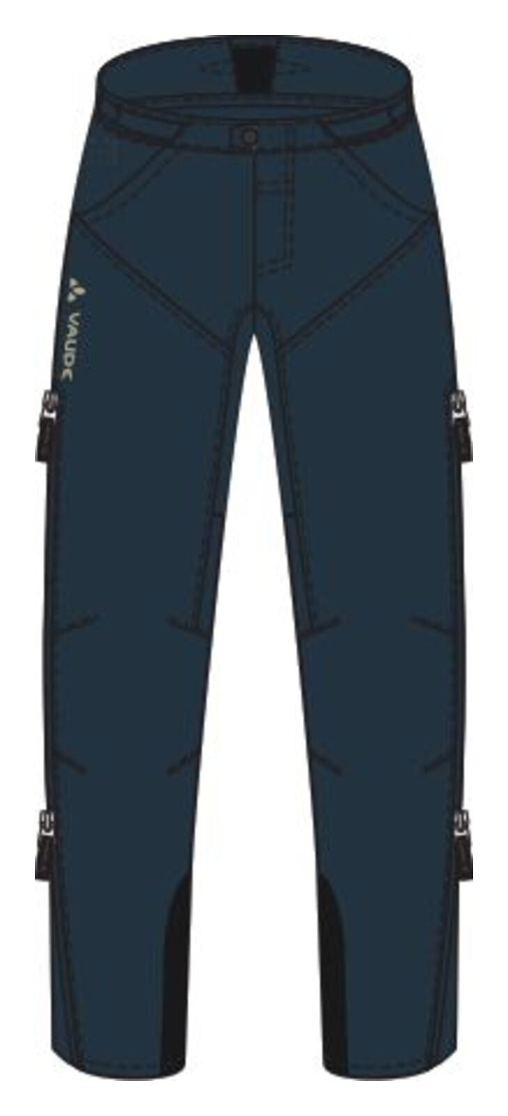 Pantaloni da ciclismo da uomo Softshell Qimsa II Vaude