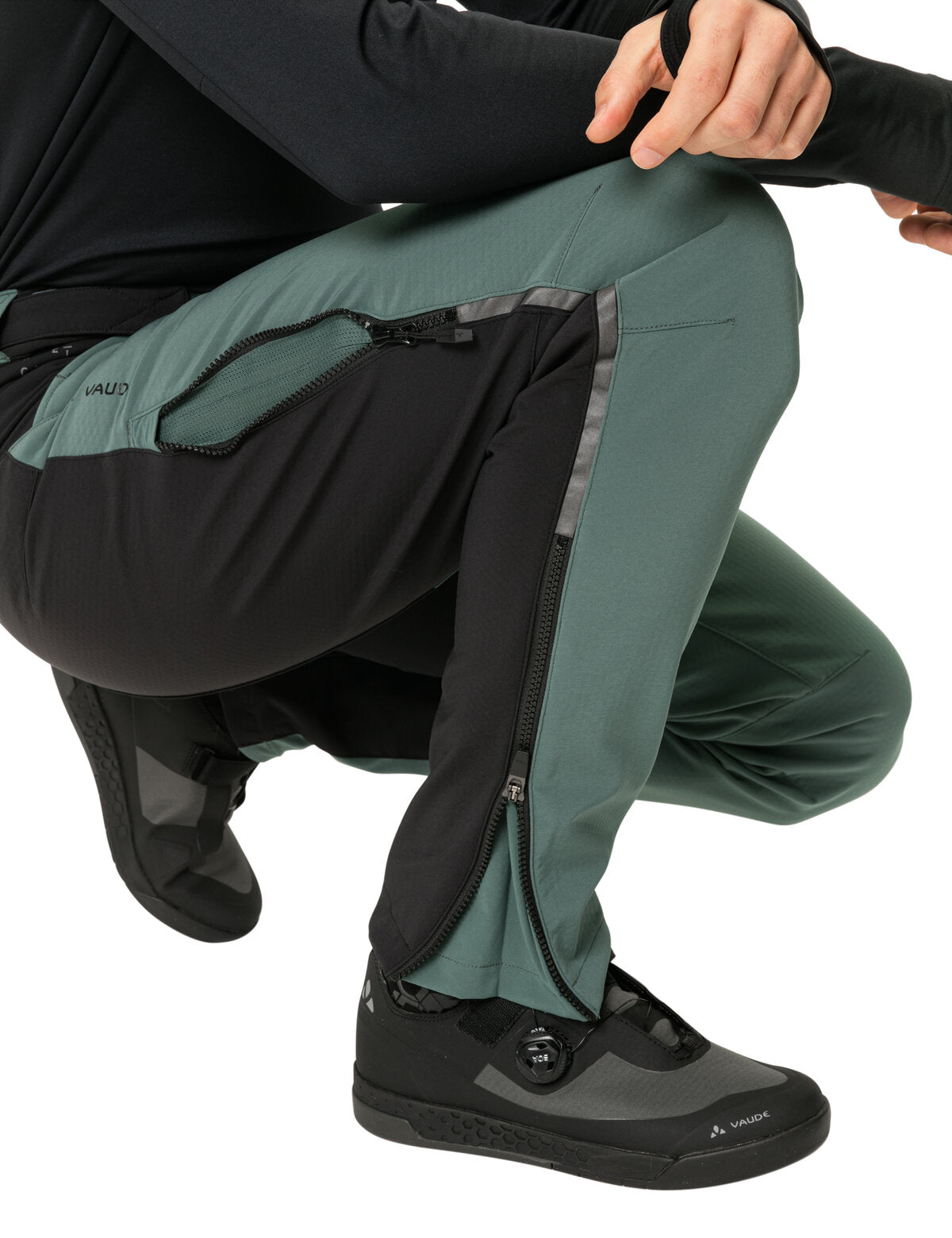 Pantaloni da ciclismo da uomo Softshell Qimsa II Vaude