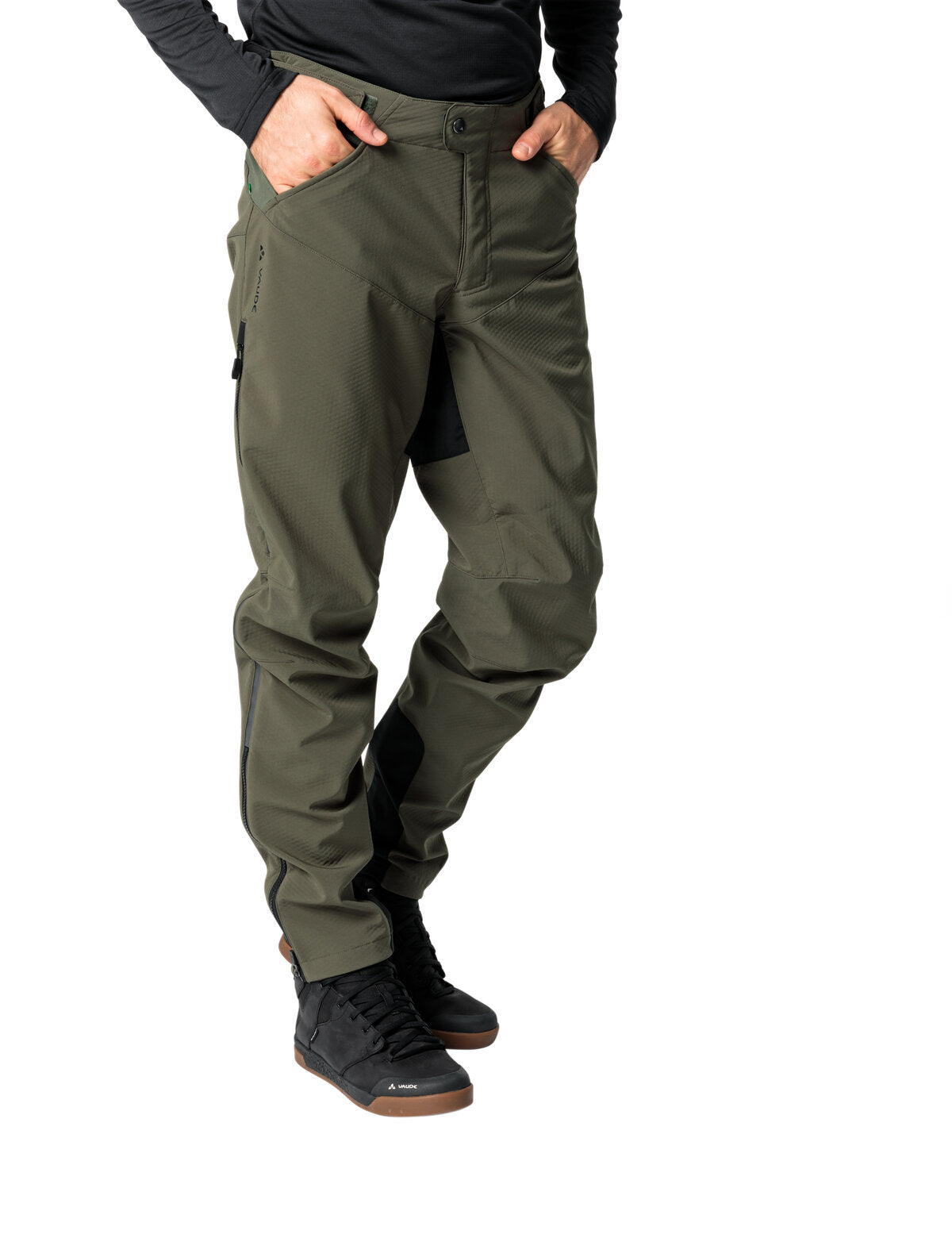 Pantaloni da ciclismo da uomo Softshell Qimsa II Vaude
