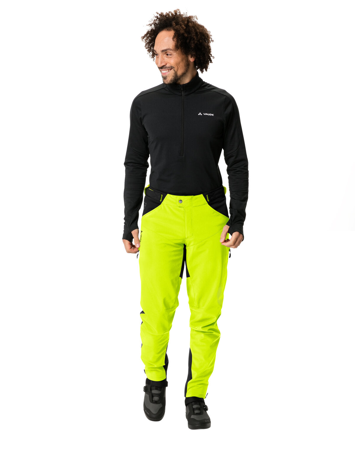 Pantaloni da ciclismo da uomo Softshell Qimsa II Vaude