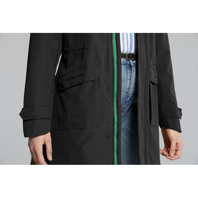 Parka de pluie femme Basil Mosse