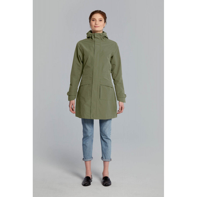 Parka de pluie femme Basil Mosse