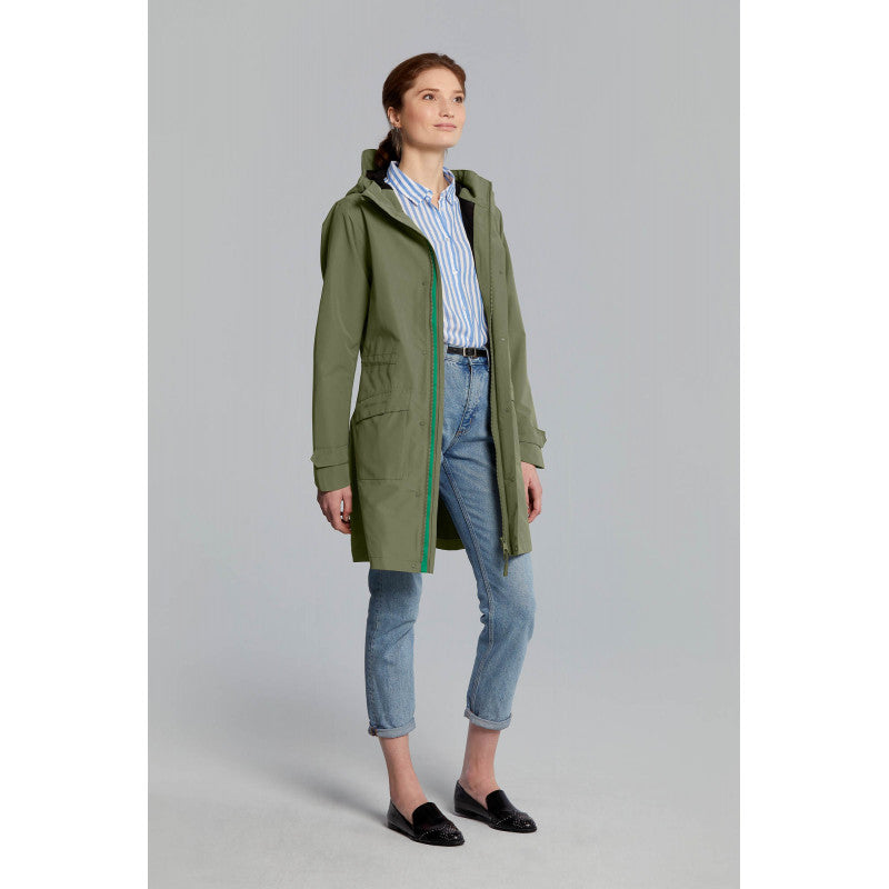 Parka de pluie femme Basil Mosse