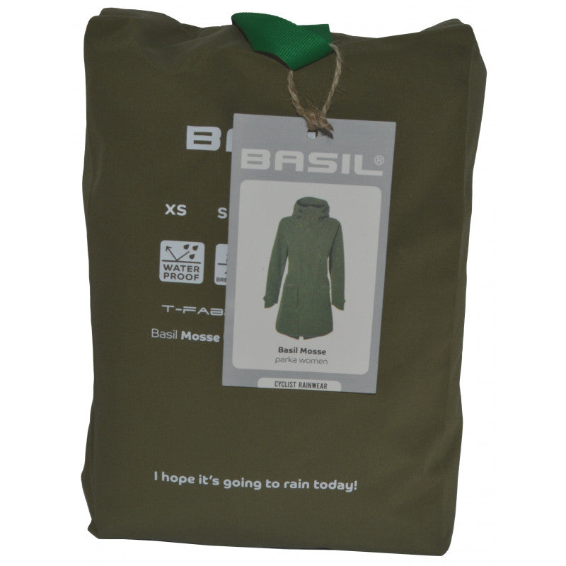 Parka de pluie femme Basil Mosse
