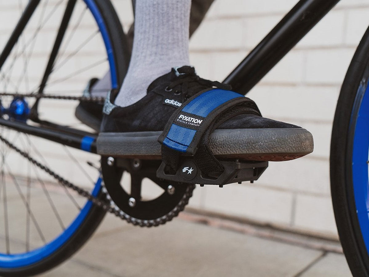 Pédales gates + Straps Fyxation