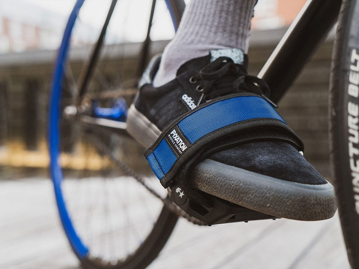 Pédales gates + Straps Fyxation