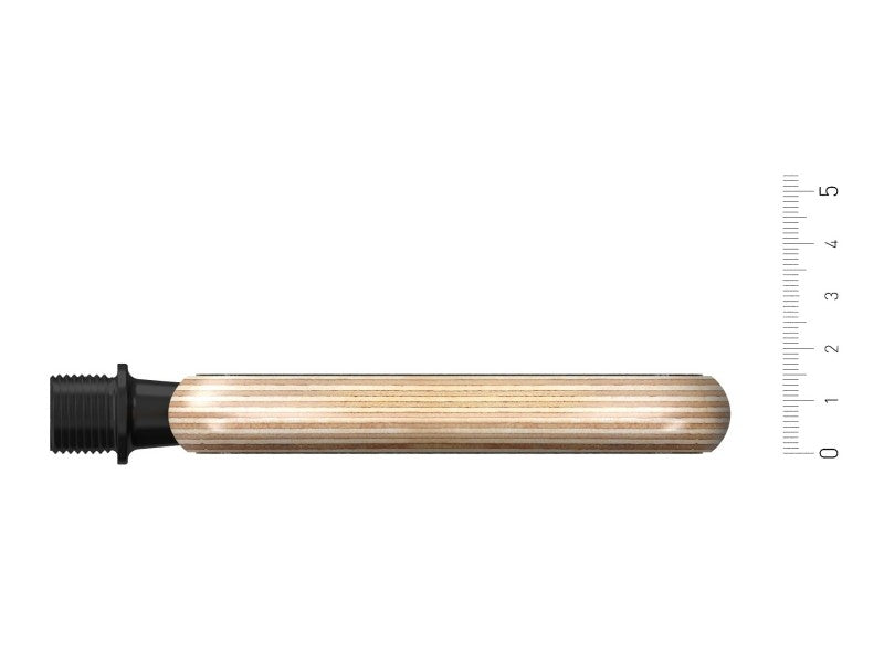 Pedali moto urbani in legno grezzo