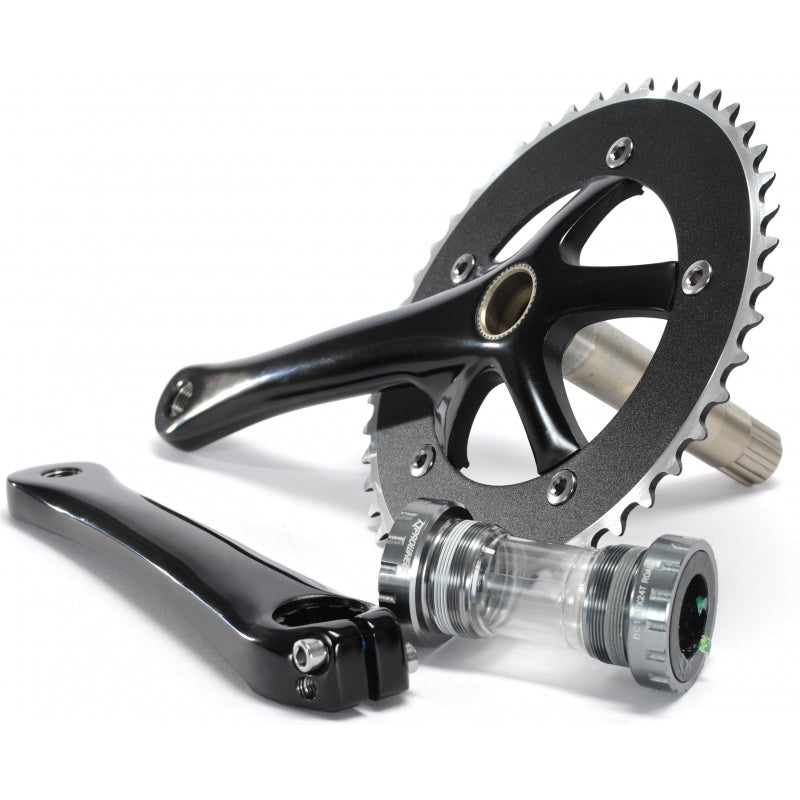 Pédalier Fixie / Singlespeed PNA Axe traversant